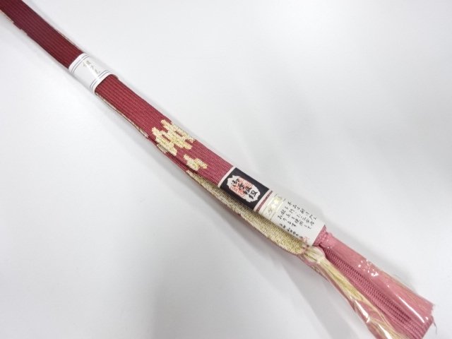 JAPANESE KIMONO / UNUSED KOREI HAND-TIED OBIJIME